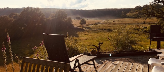 Tuin Vakantiechalet-Achouffe